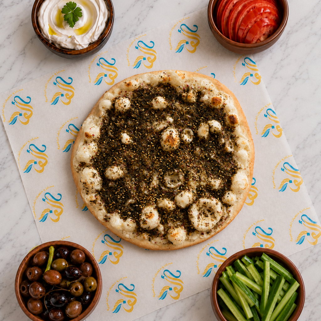 Zaatar with cheese