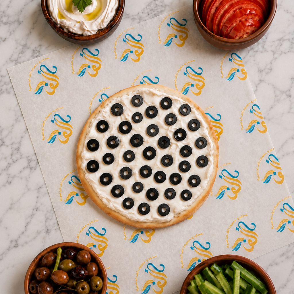 Labneh with olives
