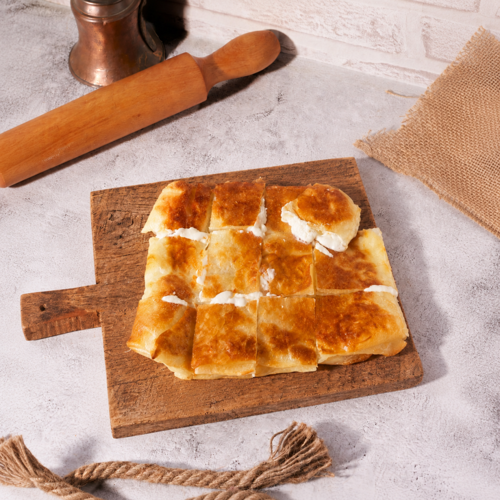 Meshaltet with Cheese (Akkawi and Feta)
