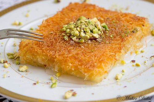 كنافة خشنة جبنة