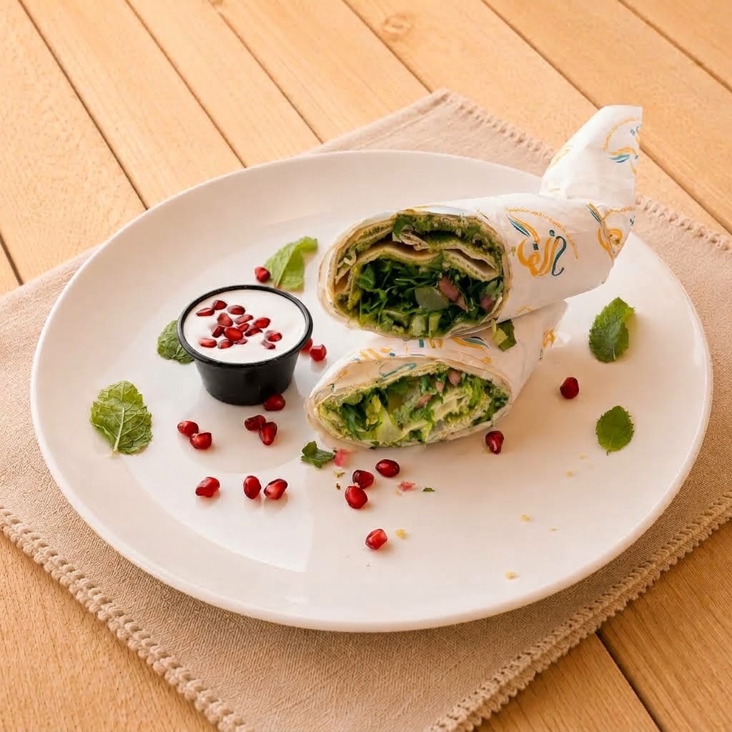 Grilled falafel
